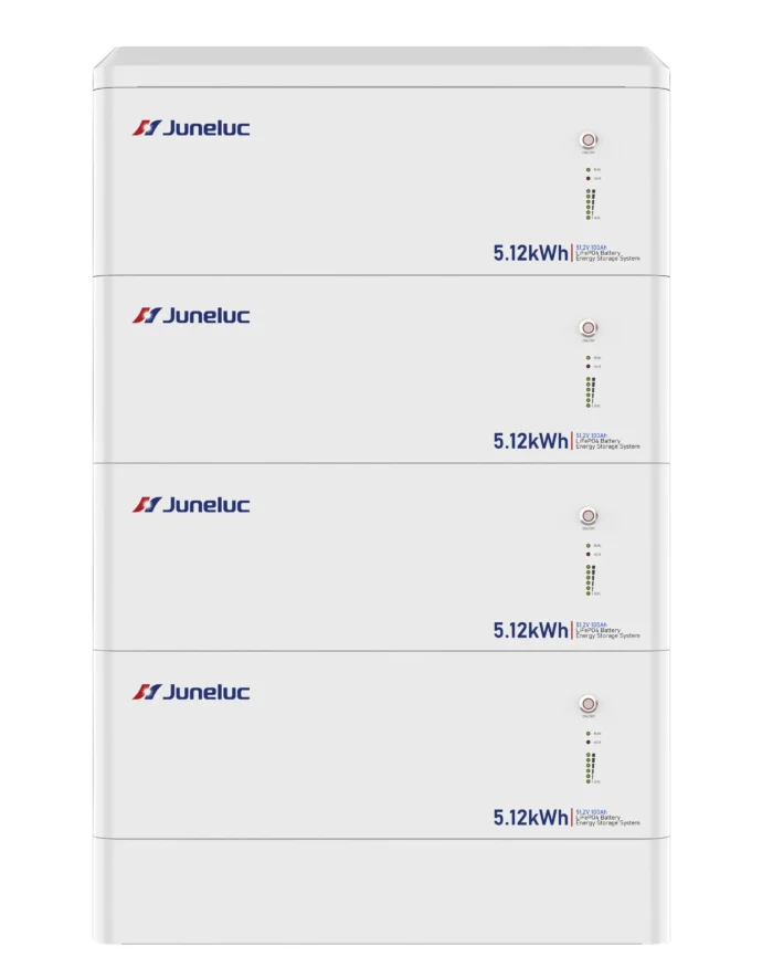 JLES-RM2 Wheel-Mounted LiFePO4 Solar Lithium Battery (5.12kWh*4) - Image 2