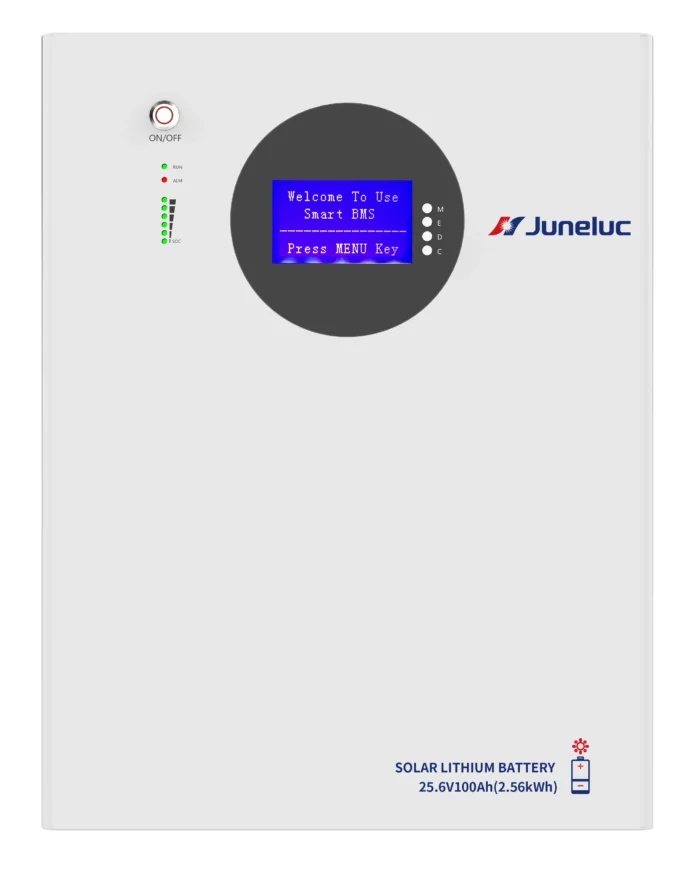 JLES-WM5 Series Wheel-Mounted LiFePO4 Solar Lithium Battery (2.56kWh – 5.12kWh) - Image 2