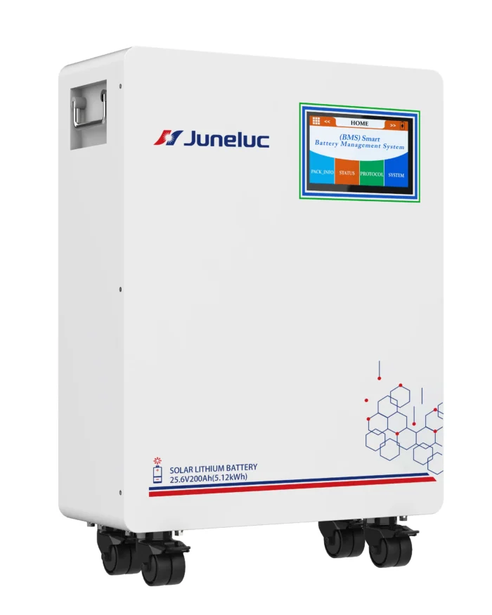 JLES-W3 Series Wheel-Mounted LiFePO4 Solar Lithium Battery (5.12kWh - 28.67kWh) - Image 4